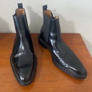 AMI Alexandre Mattiussi Black Leather Chelsea Boots - 10.5 (eu 43)